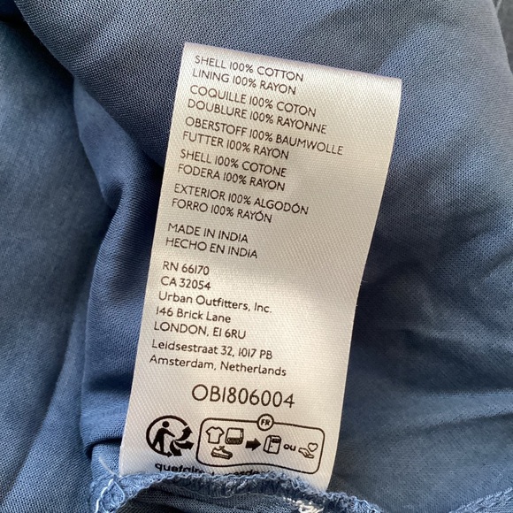 Pilcro Anthropologie Corset Midi Shirt Dress - Picture 12 of 12